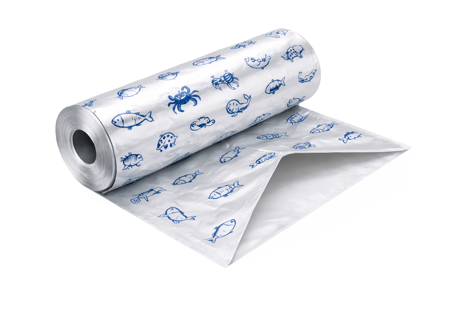 Fish Tube Roll Alu / PE / Paper / PE